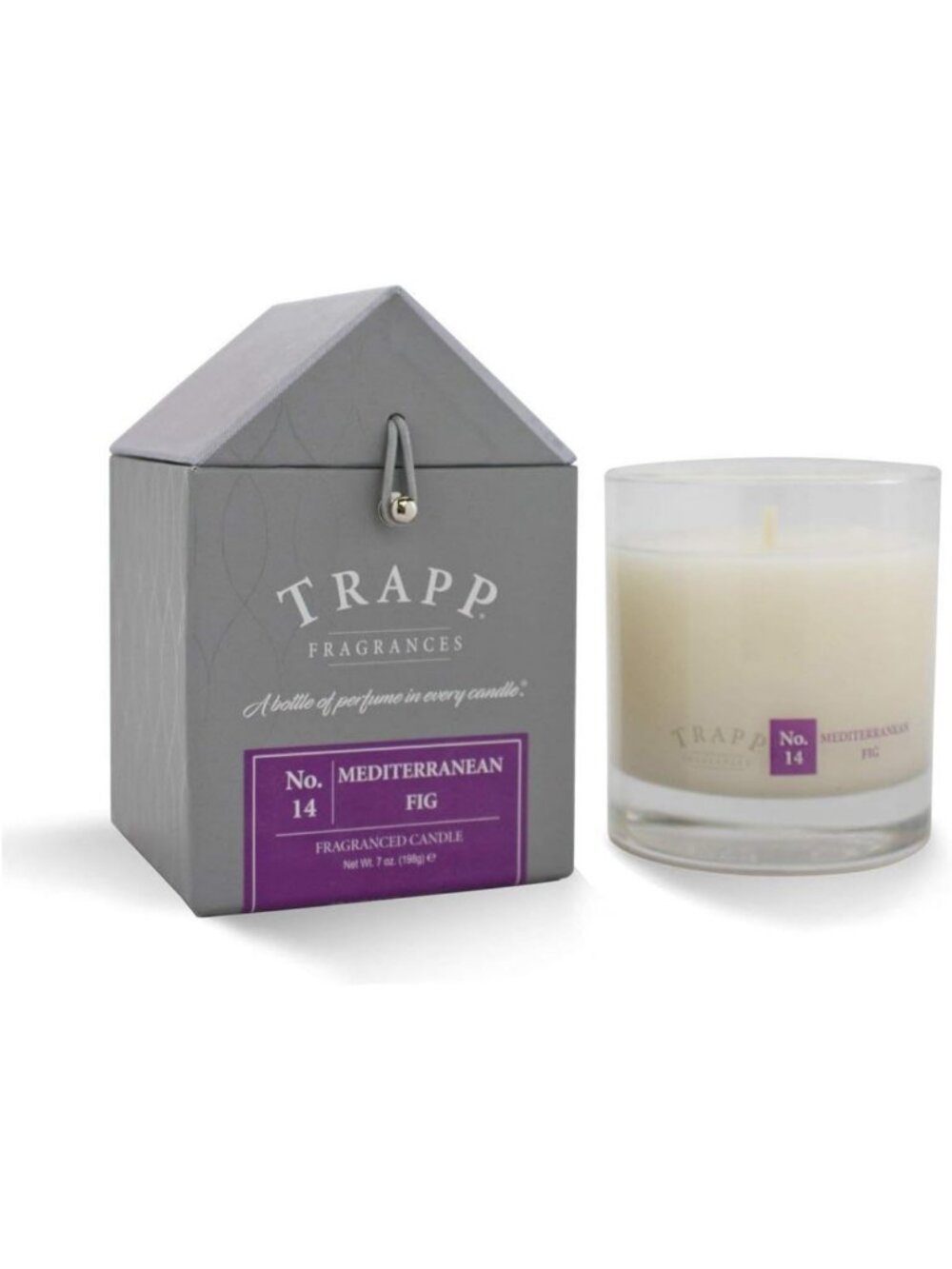 Mediterranean Fig Scented Candle - 7oz Poured Wax, Aromatic Home Decor